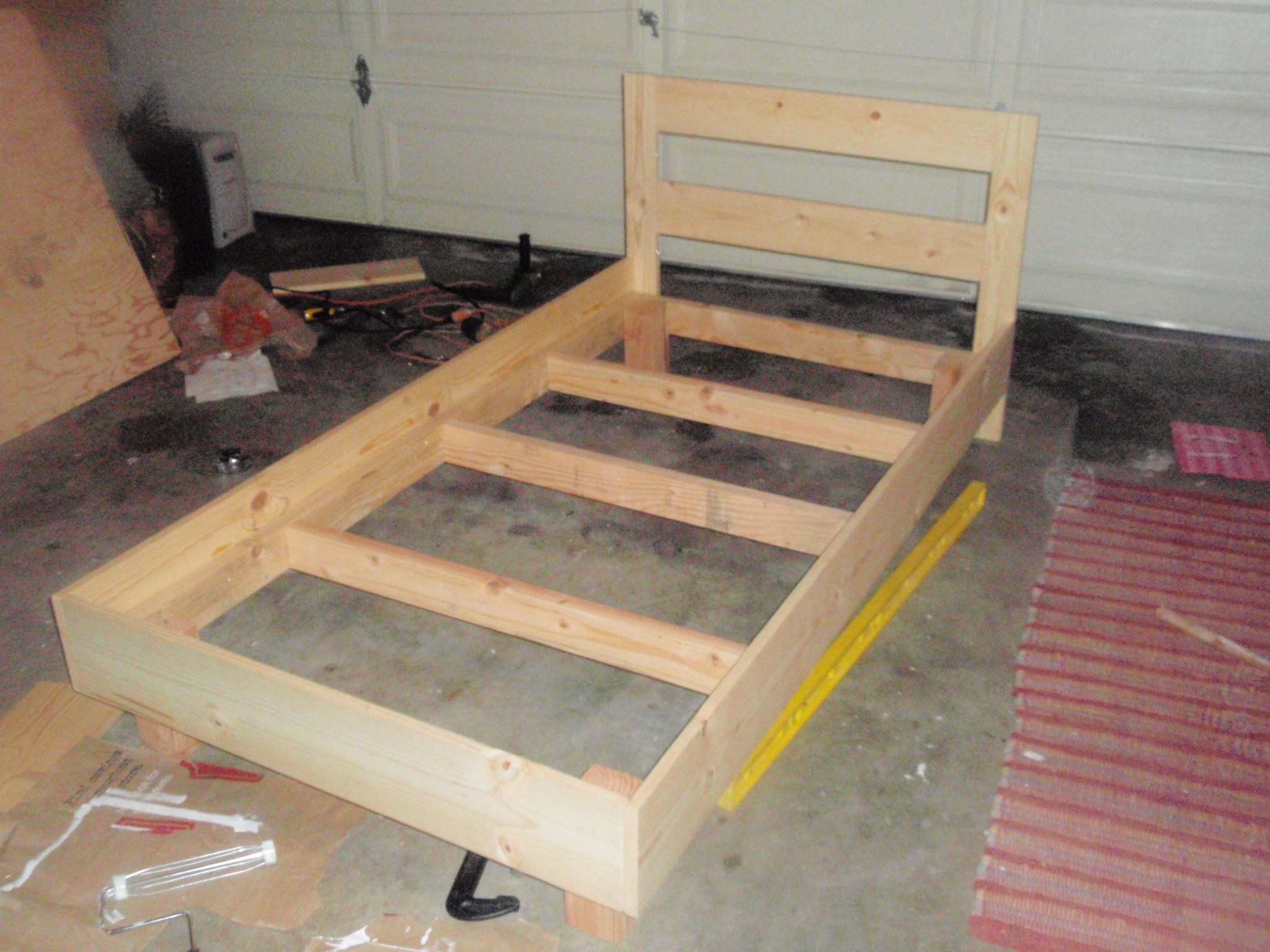 Building A Pine Twin Bed  My Sphere